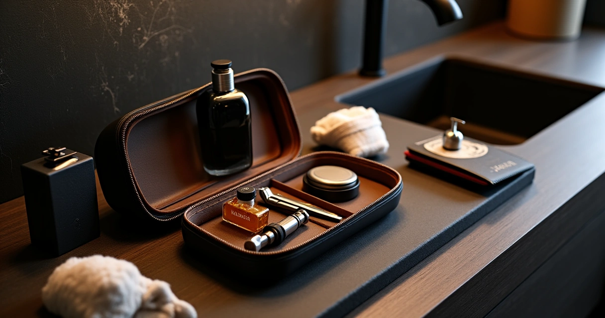 Business Trip Grooming: Executive Men’s Travel Kit Essentials